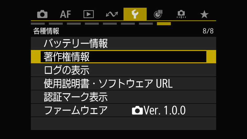 EOS R6 Mark III メニュー設定 33