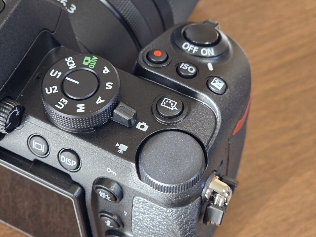 Z50IIのボタン類