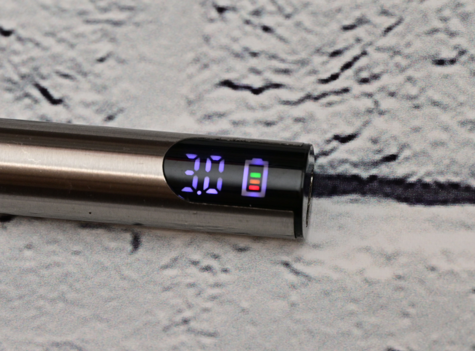 ペン型半田ごてのデジタル表示