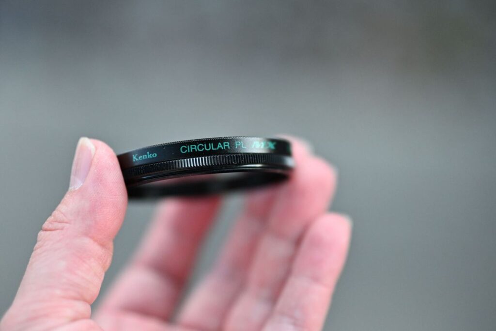 使用しているPLフィルターはKenko CIRCULAR。