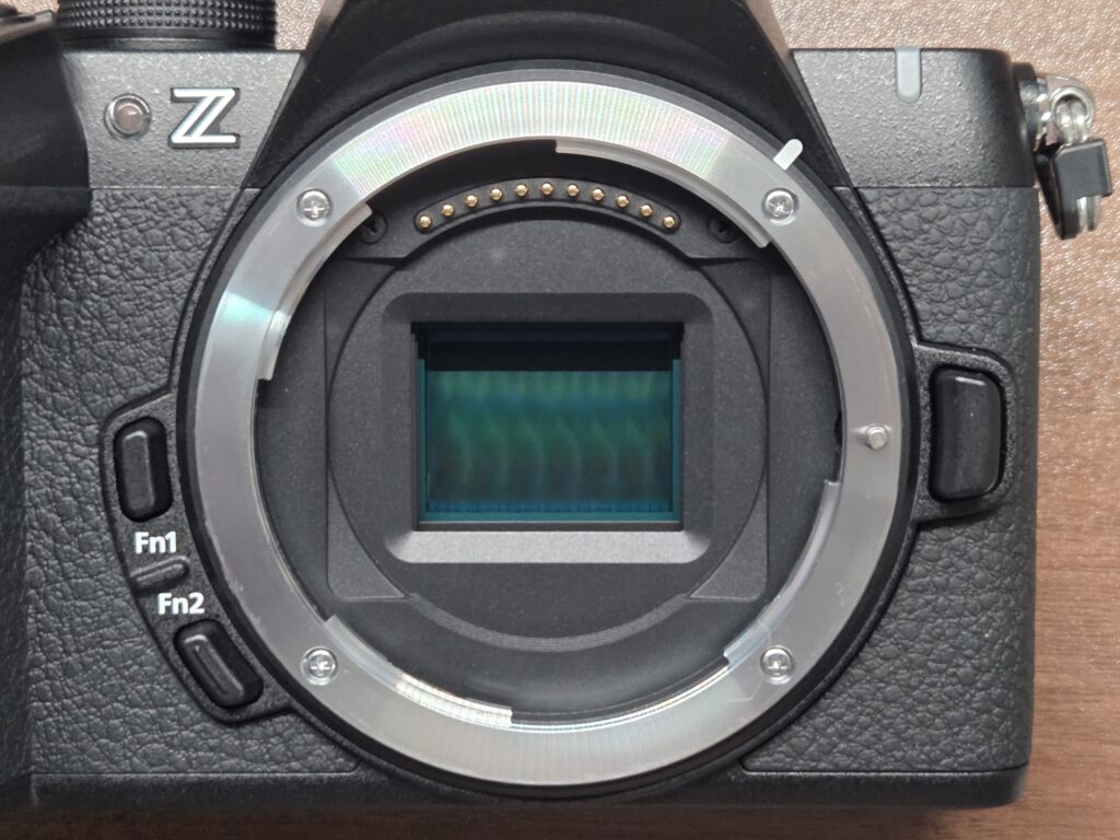 Z50IIのAPC-Cセンサー