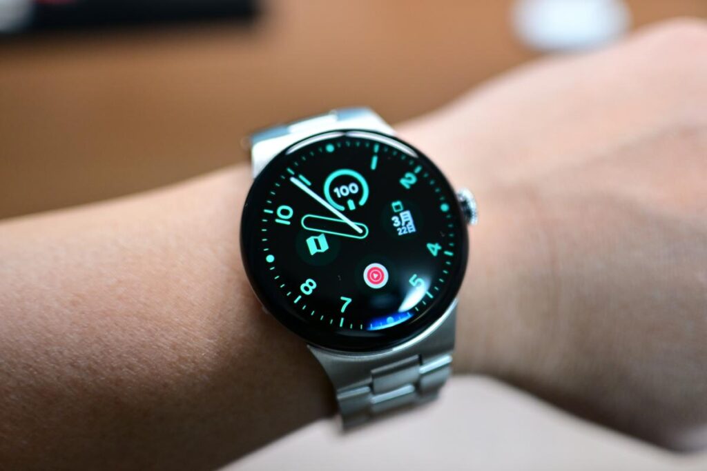 geminiに相談中のpixel watch4