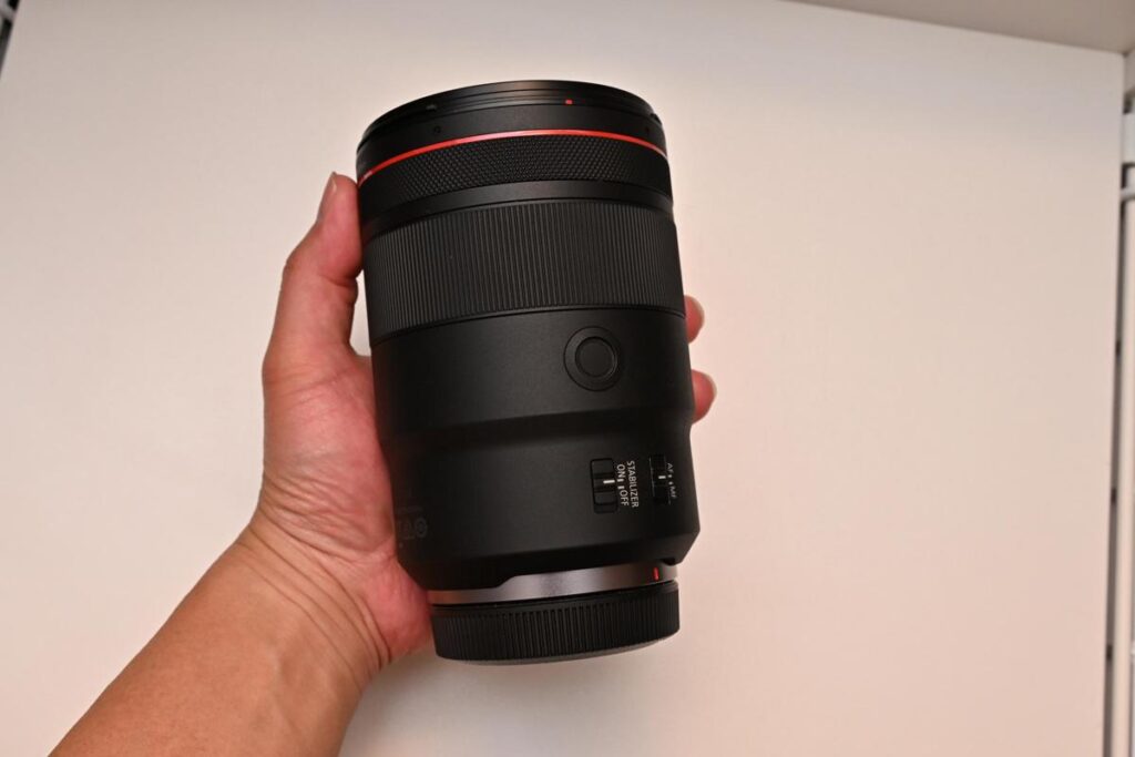 CANON RF135mm F1.8 レビュー｜ポートレート撮影による圧倒的なボケ量