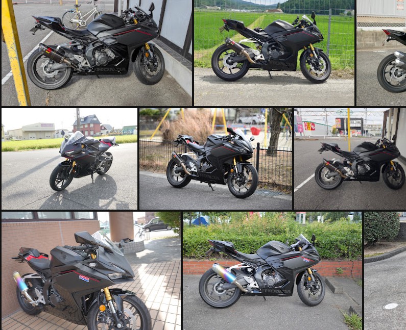 CBR250RRの過去の写真