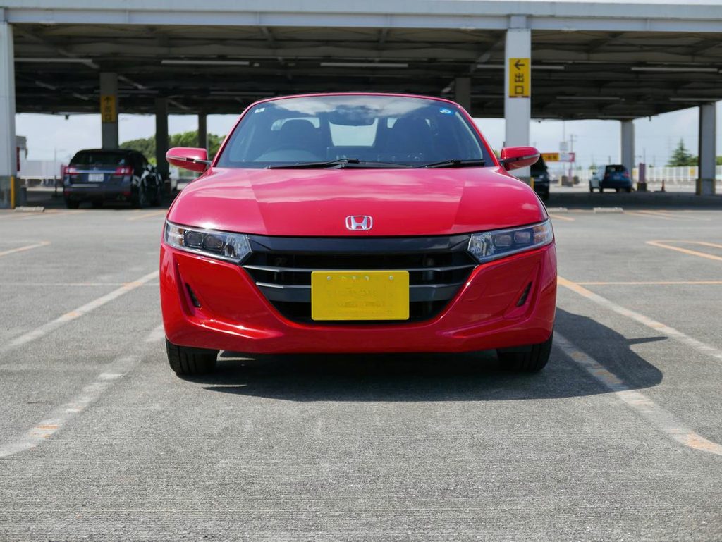 ホンダ S660 後期型αの精悍なフロントフェイス正面