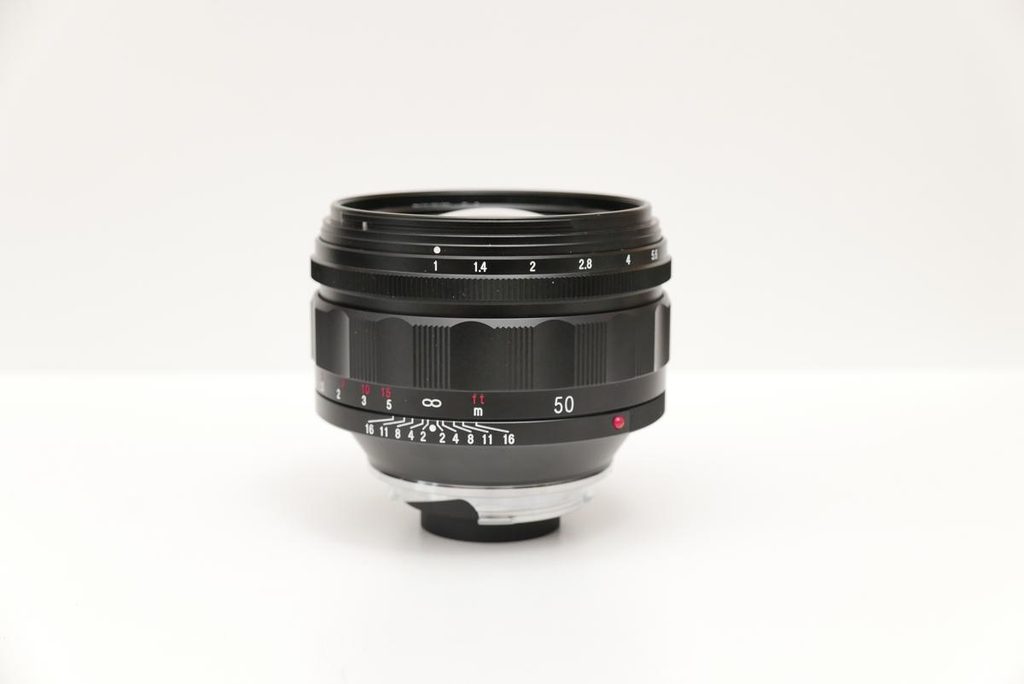 NOKTON 50mm F1.0 Asphericalの外観全体