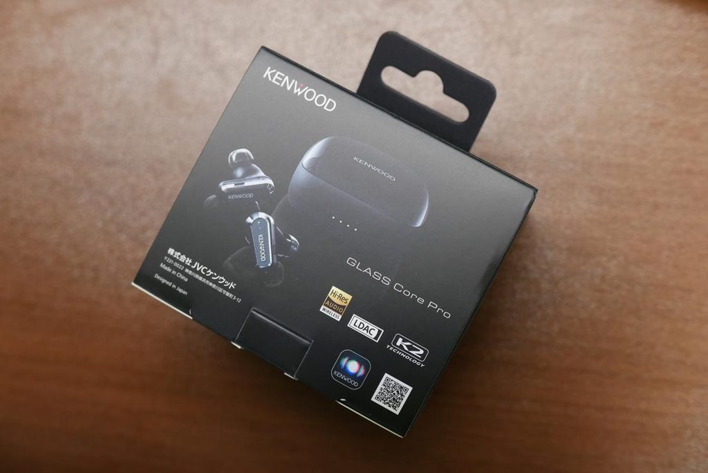 KENWOOD GLASS Core Proのパッケージ外観